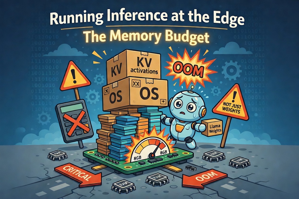 Running Inference at the Edge: The Memory Budget