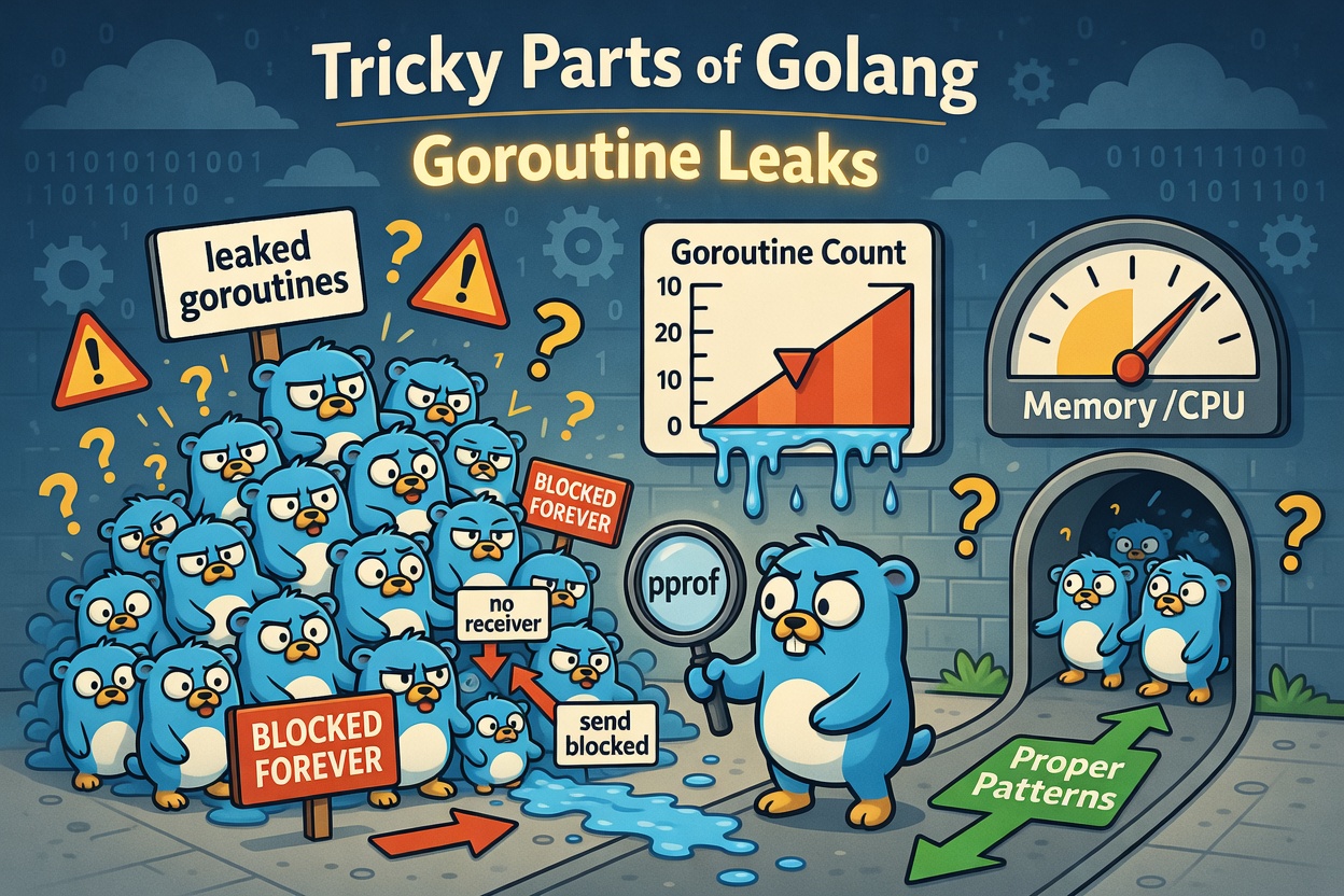 Tricky parts of Golang. Goroutine Leaks: Patterns, Detection, and Prevention