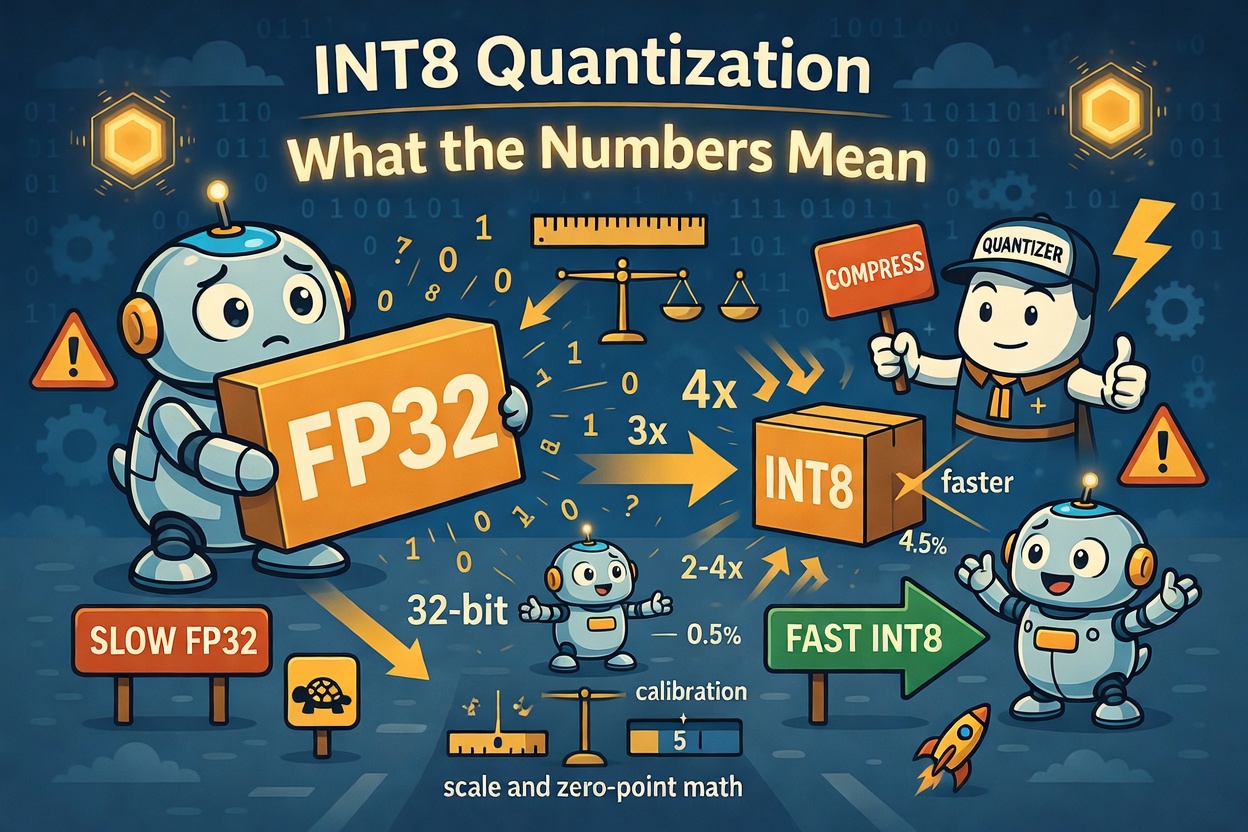 INT8 Quantization: What the Numbers Actually Mean